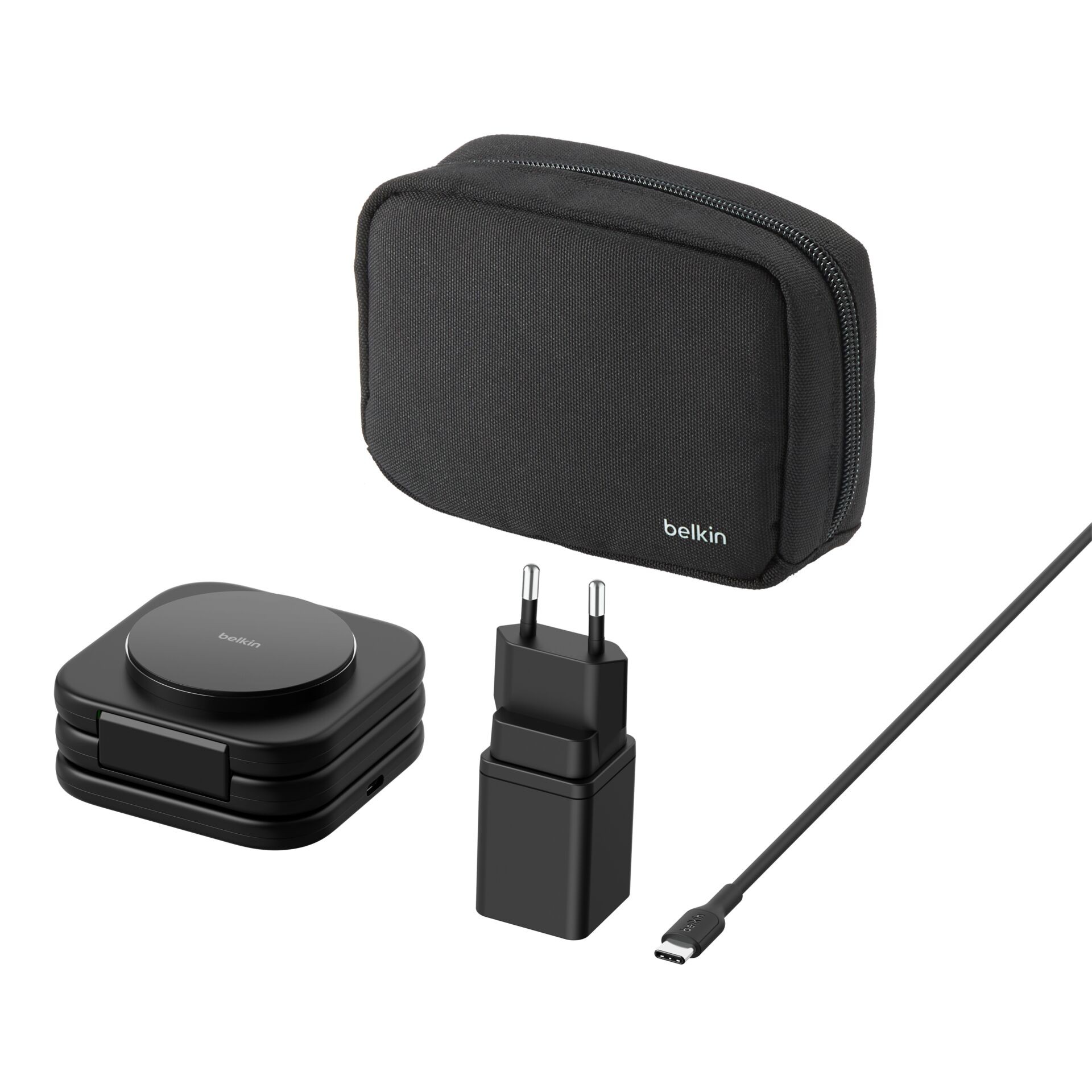 Belkin BoostCharge Pro Headphones, Smartphone, Smartwatch Black AC,