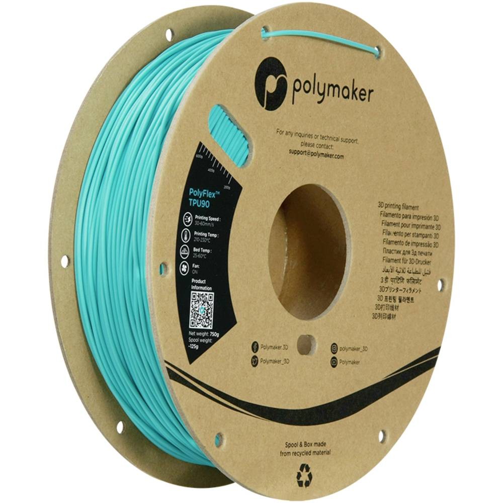 Polymaker PD02005 matériel d'impression 3D Bleu 750 g - Polymaker