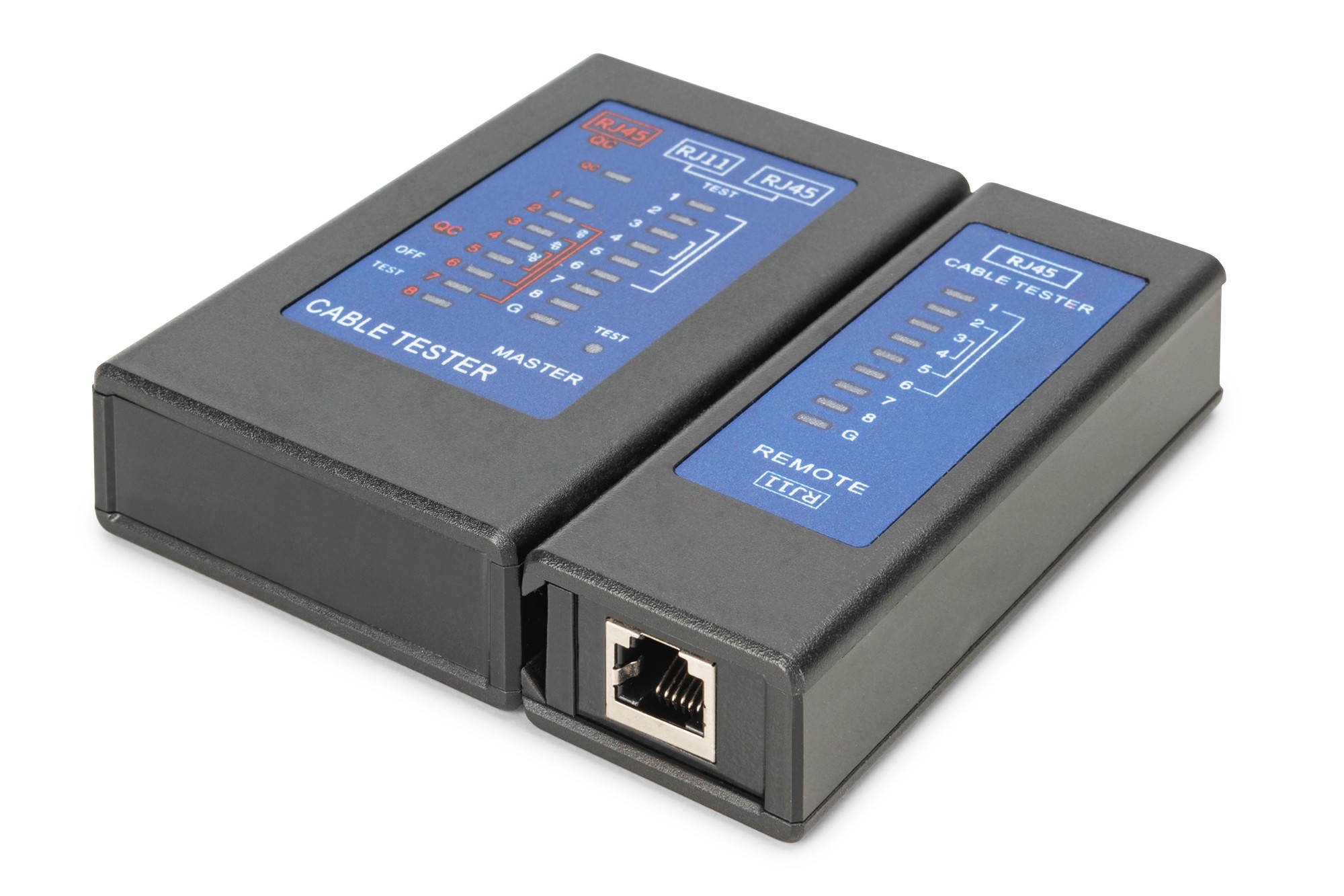 Digitus Cable tester, Network, RJ45, One-sided tester - Digitus Cable