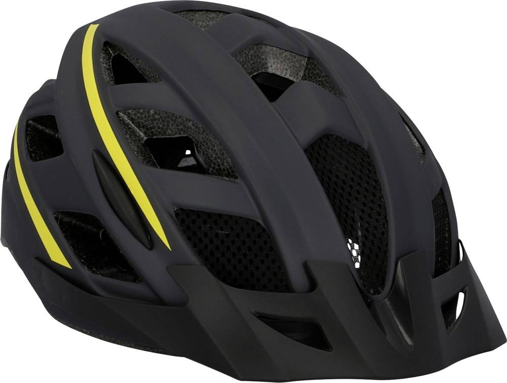 FISCHER FAHRRAD Urban Montis Fahrrad-Helm Schwarz Konfektionsgröße=