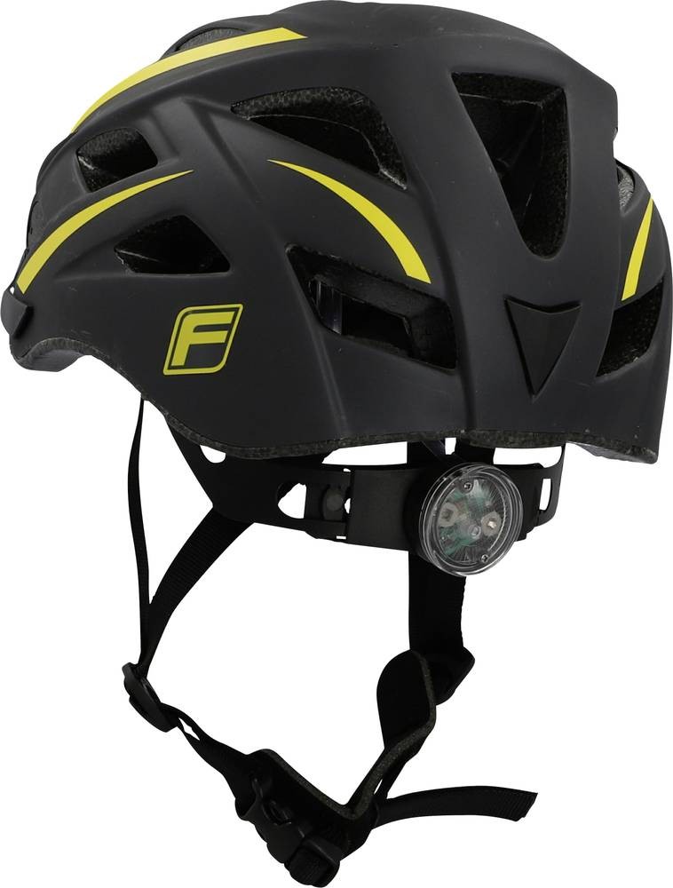 FISCHER FAHRRAD Urban Montis Fahrrad-Helm Schwarz Konfektionsgröße=