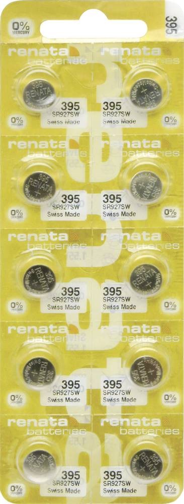 Renata pile a bottone 395 10 St. 55 mAh