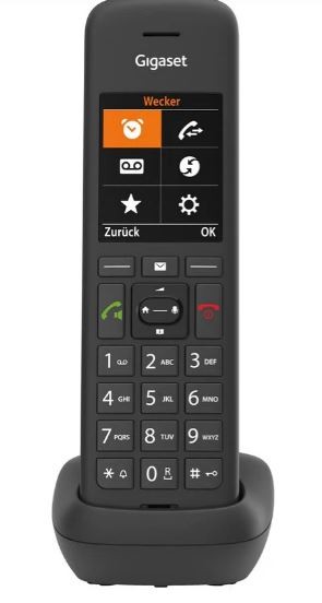Gigaset C575HX Teléfono DECT Identificador de llamadas Negro -