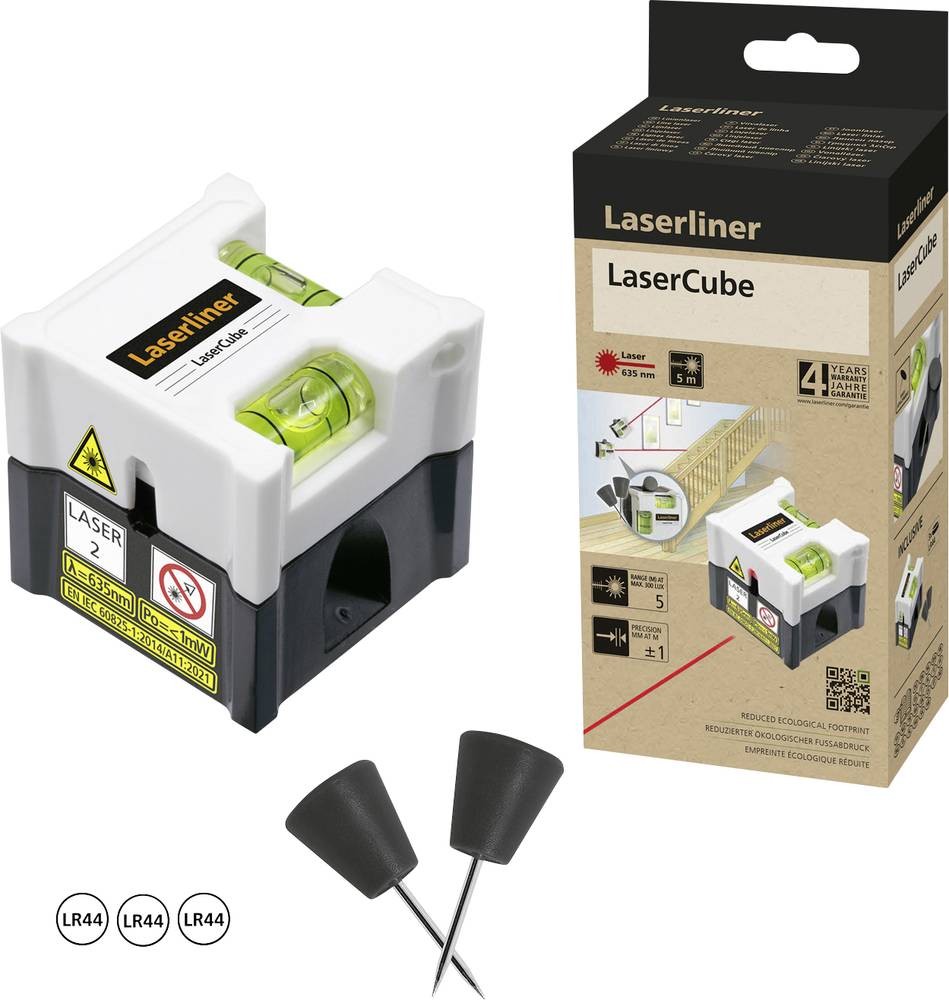 Laserliner LaserCube Linienlaser Reichweite (max.): 5m