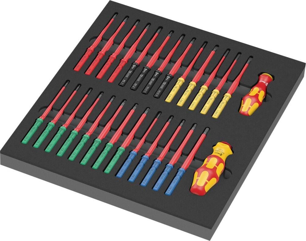 Wera 9751 VDE Schraubendreher-Set 28teilig PH, PZ, TORX, Sechskant,