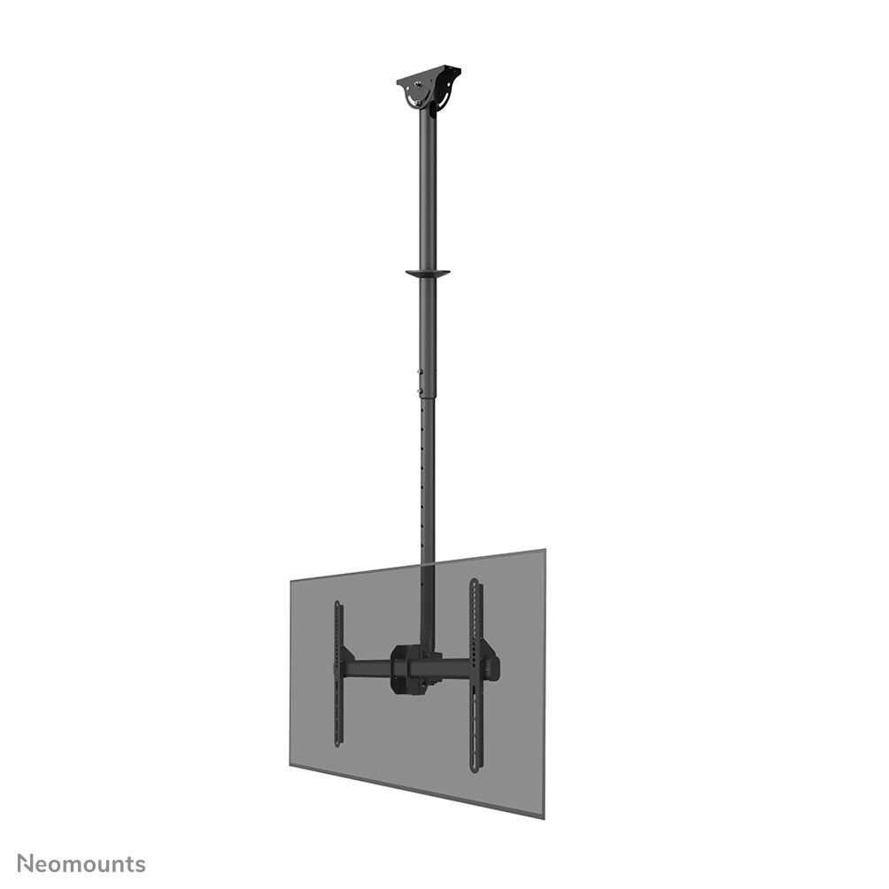 Neomounts CL35-440BL16L Monitor/TV mount ceiling 37-70" - h 106-156