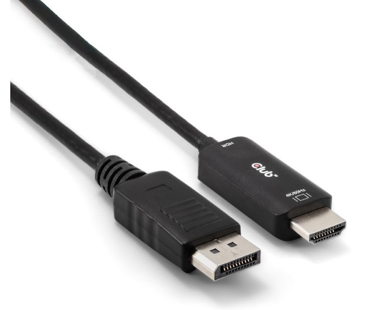 CLUB3D CAC-1083 DisplayPort cable 2 m HDMI Type D (Micro) Black -