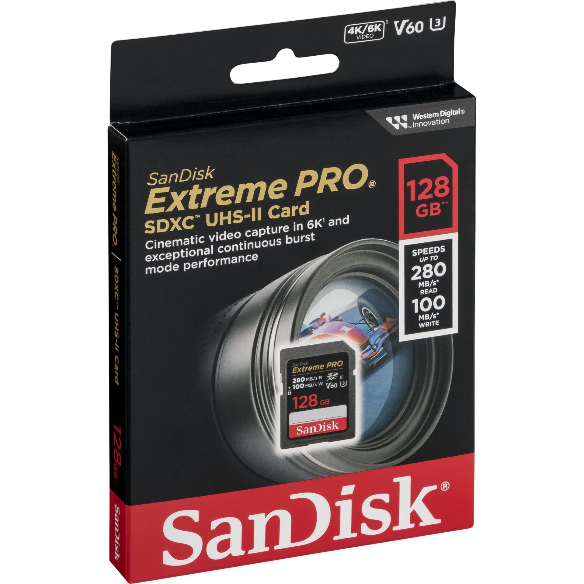 SanDisk SDSDXEP-128G-GN4IN memoria flash 128 GB SDXC UHS-II Clase 10 -