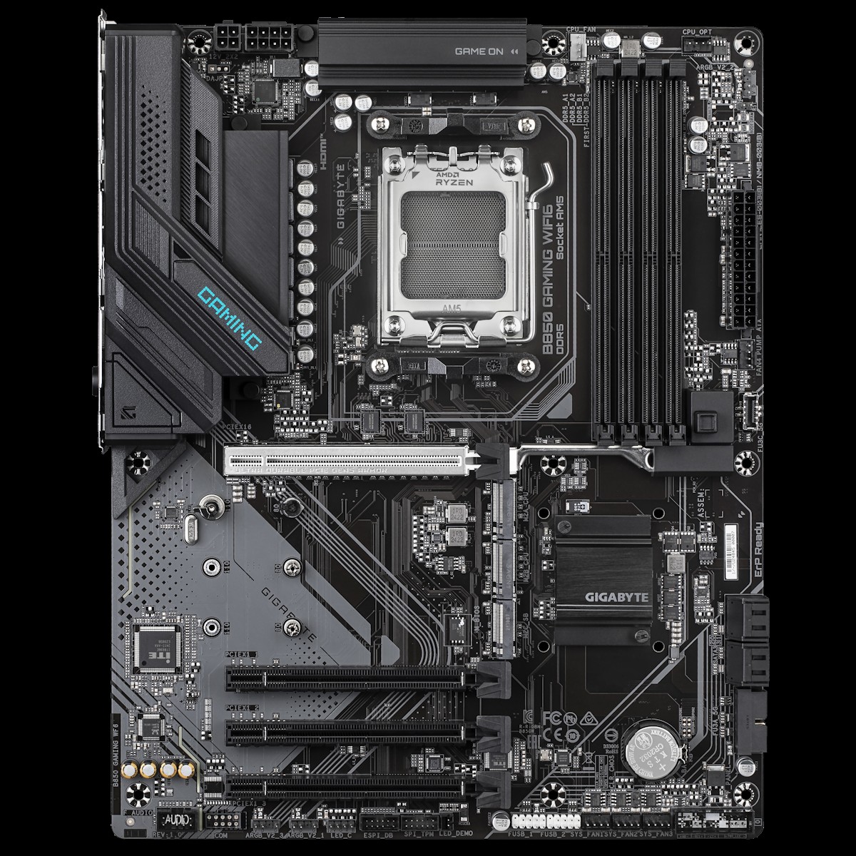 GIGABYTE B850 GAMING WIFI6 Carte Mère - AMD Ryzen 9000 Series CPUs,