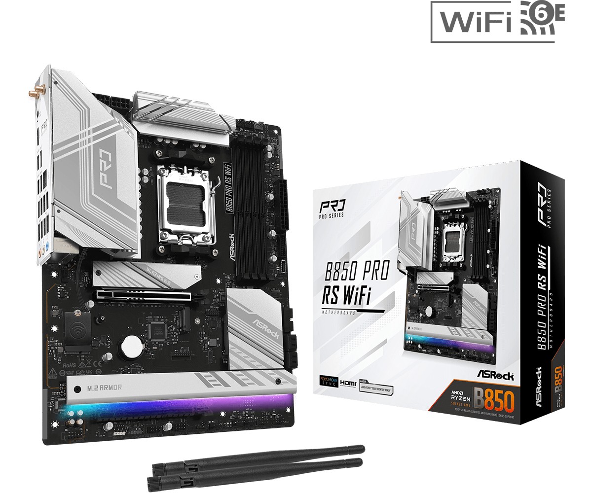 AM5 ASROCK B850 Pro RS WiFi