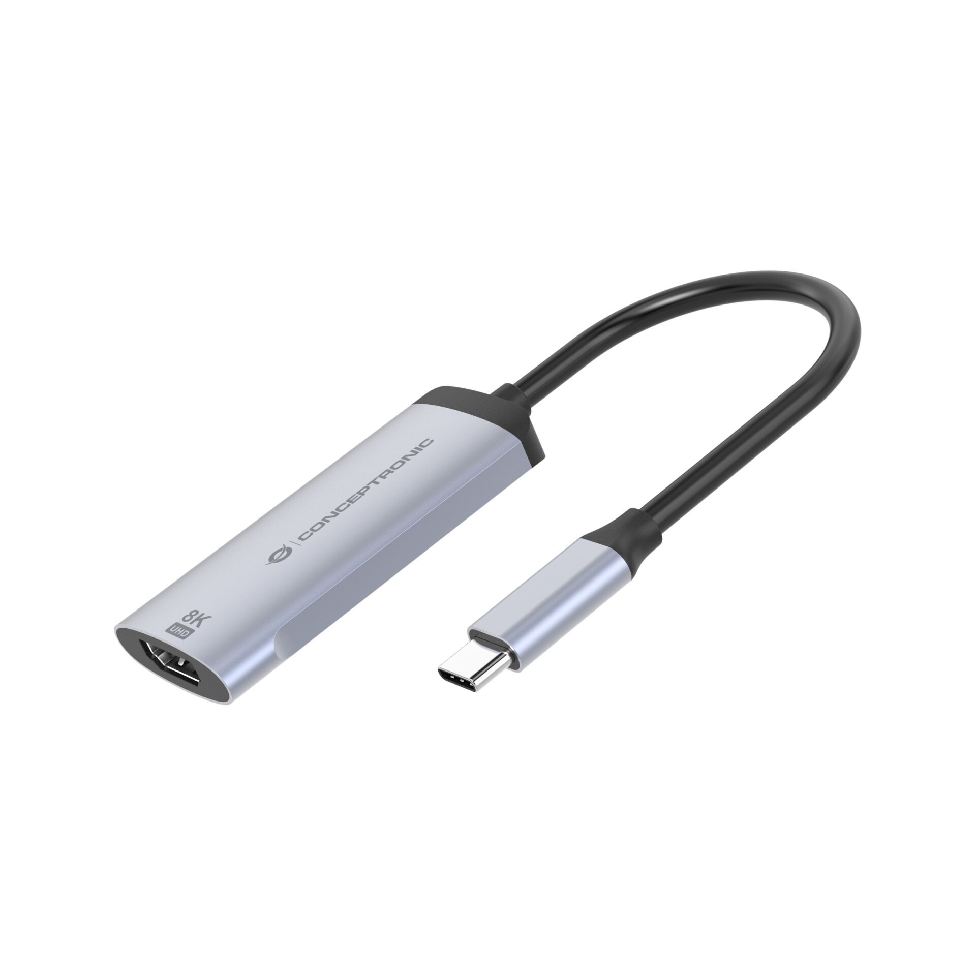 Conceptronic ABBY23G USB-C to HDMI 2.1 Adapter, 8K60Hz - Conceptronic