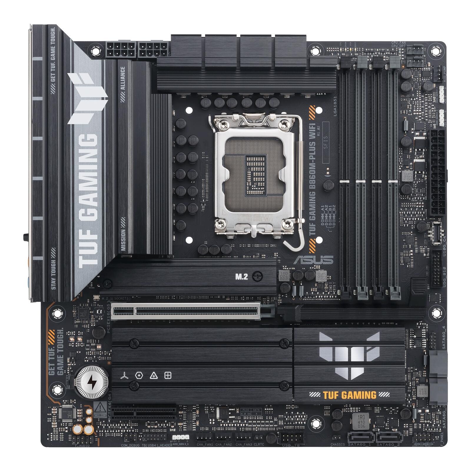 ASUS TUF GAMING B860M-PLUS WIFI Intel B860 LGA 1851 (Socket V1) micro