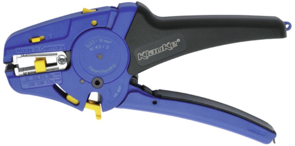 Klauke K433 K433 Abisolierzange 0.03 bis 16mm² 5 bis 32 awg