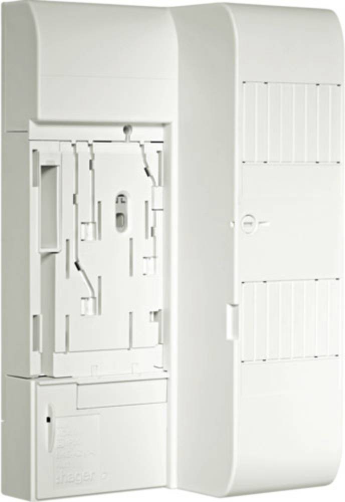 Hager KU33AHE eHZ-Adapter BKE-AZ1,4+4 PLE KU33AHE Sicherung Reinweiß