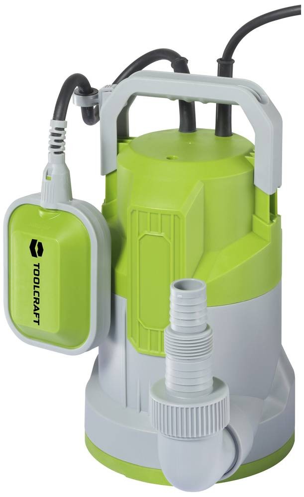TOOLCRAFT TO-9632052 Klarwasser-Tauchpumpe 8500 l/h 6m