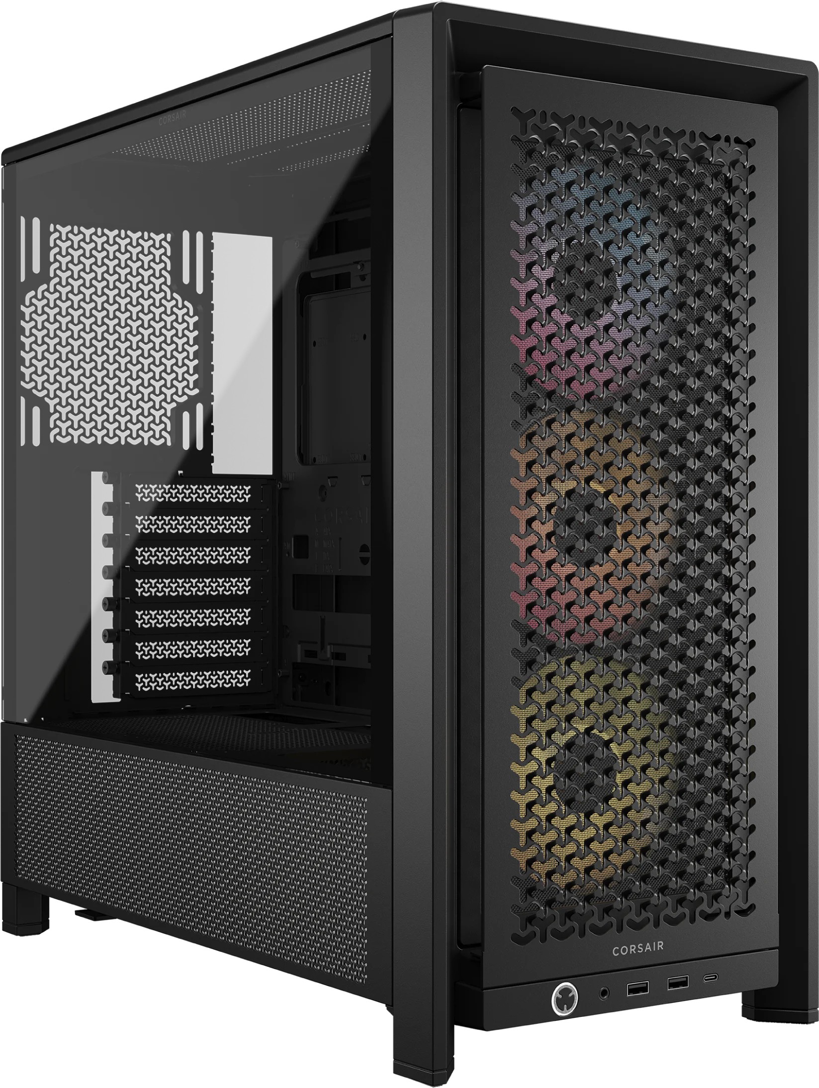 CORSAIR Frame 4000D RS ARGB Midi Tower ATX Gaming Gehäuse TG