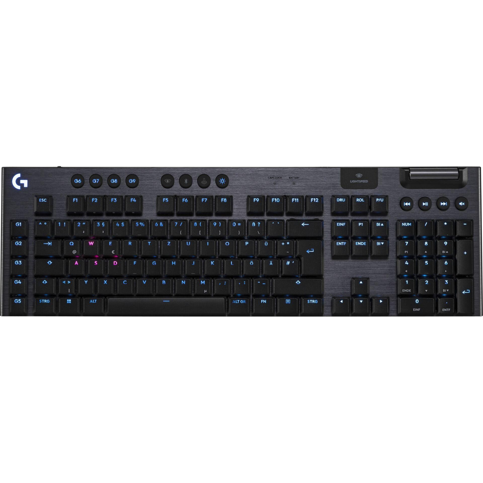 Logitech G915 X Lightspeed Gaming Tastatur Kabellos Linear