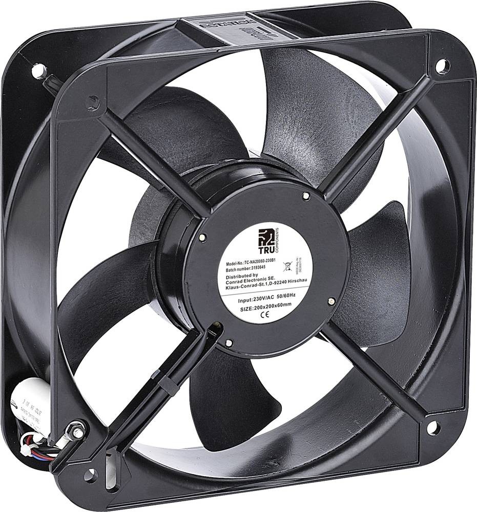TRU COMPONENTS TC-NA20060-230B1 Axialfan 230 V/AC 890 m³/h (L x B x