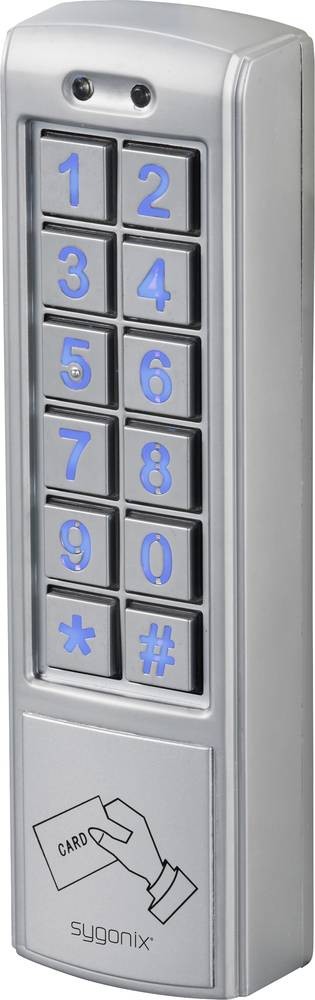Sygonix SY-6421352 Code-Tastatur mit RFID Oberflächenmontage 12V DC/