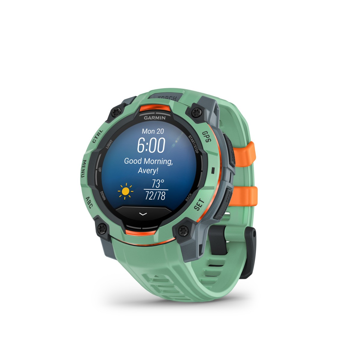 Garmin Instinct 3 AMOLED 3.05 cm (1.2") 45 mm Digital 390 x 390