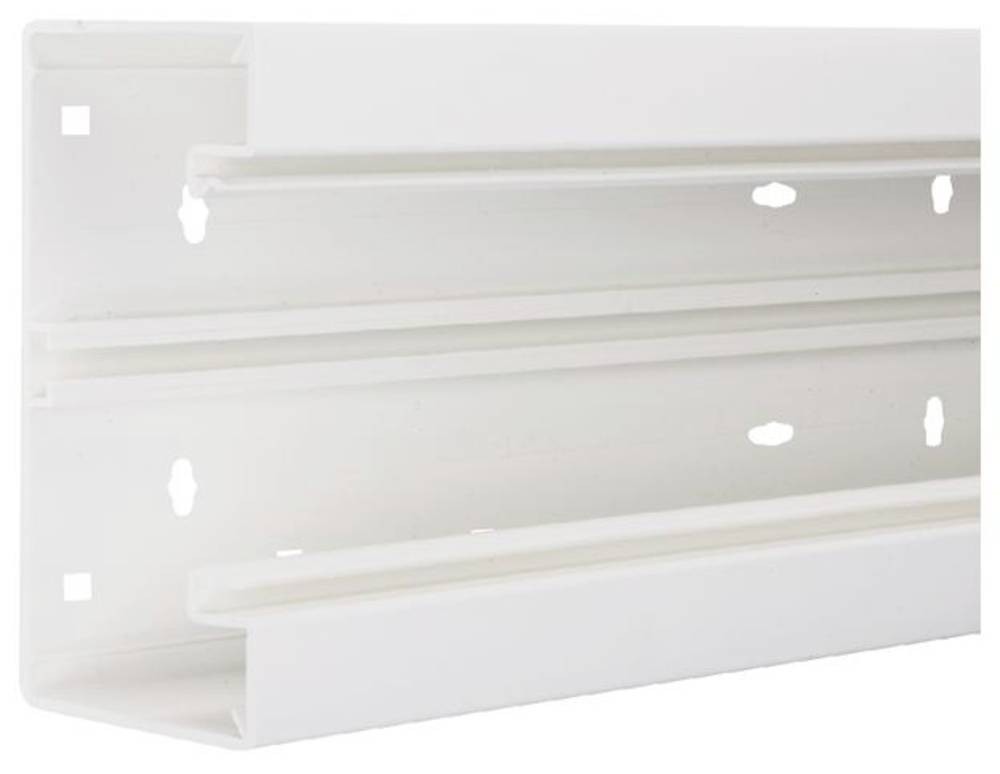 Hager BR6513019016 Brüstungskanal Unterteil (L x B) 2000mm x 130mm
