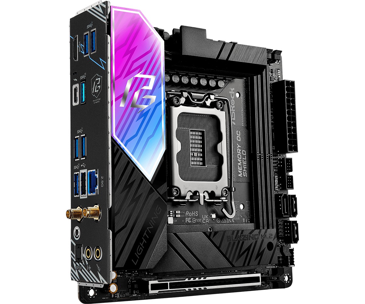 Asrock B860I Lightning WiFi Intel B860 LGA 1851 (Socket V1) mini ITX -