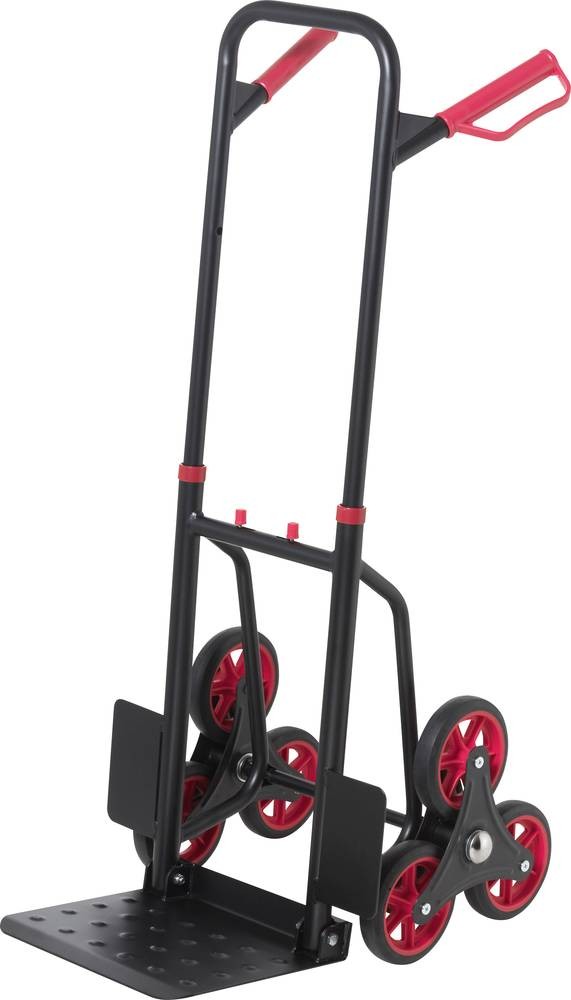 TOOLCRAFT TO-9650166 Treppenkarre klappbar, höhenverstellbar Stahl