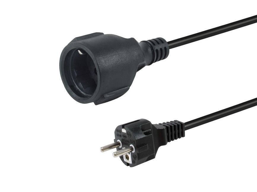 Equip 112182 power cable Black 5 m CEE7/7 CEE7/3 - Equip 112182, 5 m,
