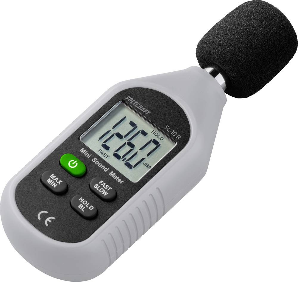 VOLTCRAFT Schallpegel-Messgerät SL-10 R 30 - 130 dB 31.5Hz - 8kHz