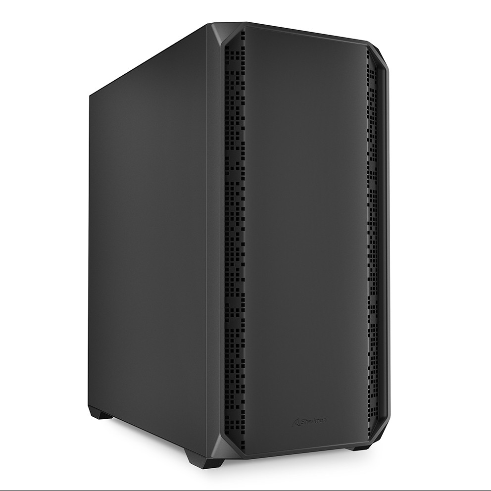 Sharkoon PC Gehäuse AK2 Black ATX schwarz