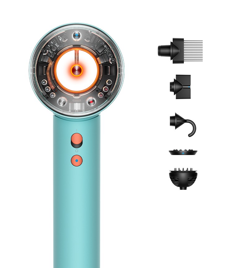 Dyson Supersonic Nural sèche-cheveux 1600 W Bleu, Orange - Dyson