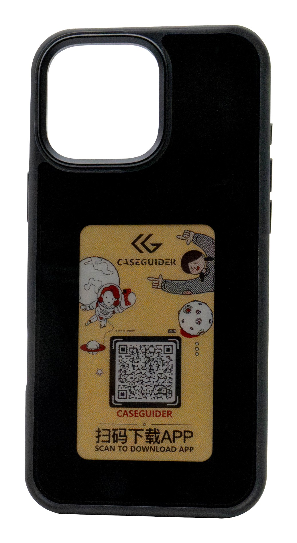 REALPOWER MAGIC CASE.iPhone 16 Pro.color Display.Magsafe.bla ohne