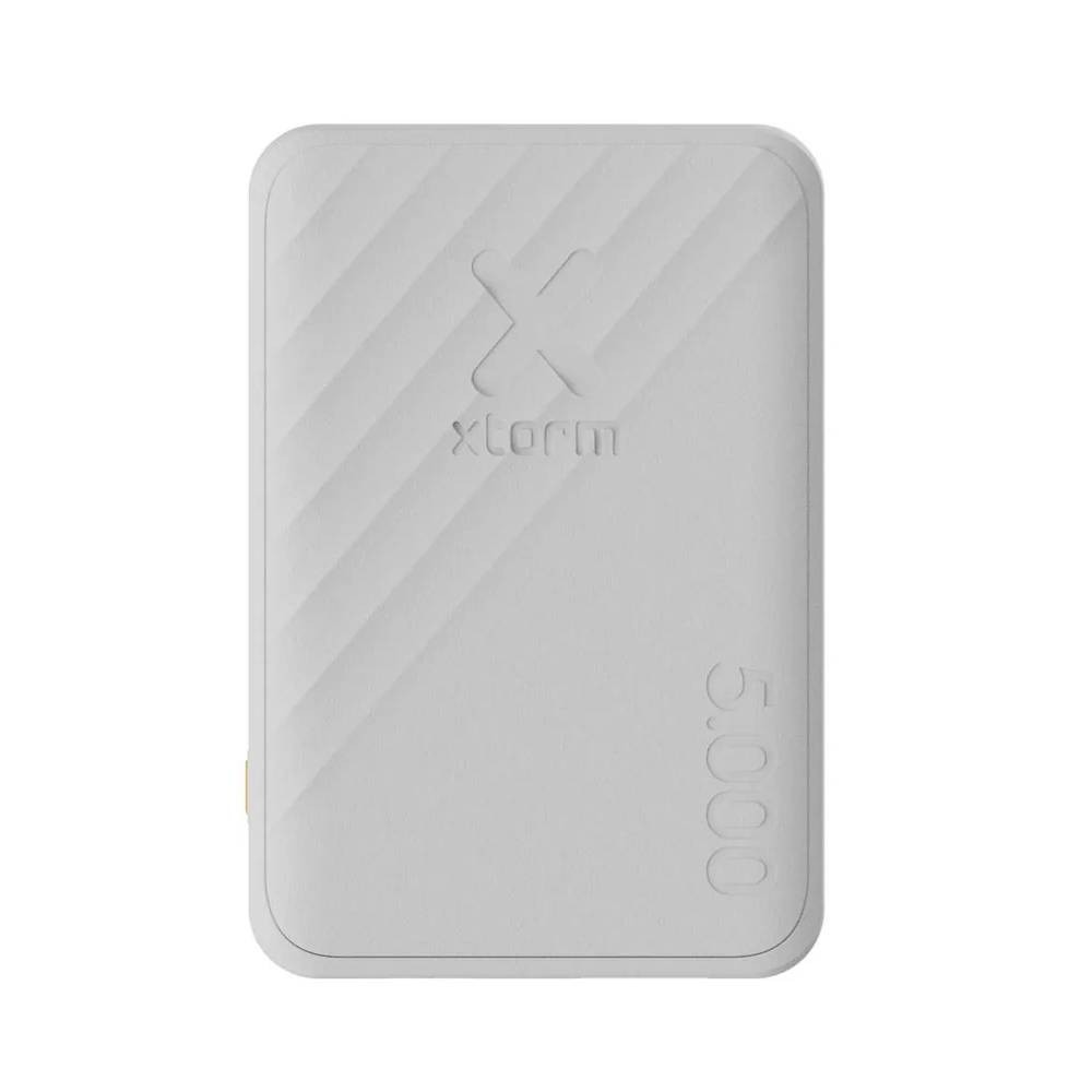 Xtorm 12W FastCharge Go2 Powerbank 5.000 - Blanc cendré - Xtorm 12W