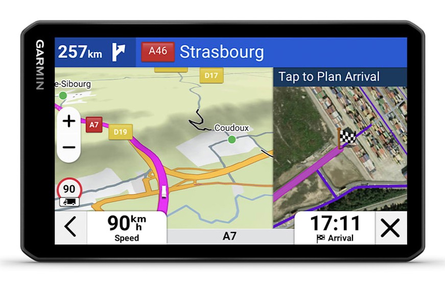 Garmin dzl LGV720 navigatore Fisso 17,6 cm (6.95") TFT Touch screen