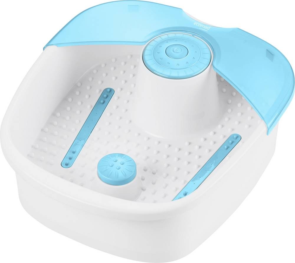 Ecomed FS-70E Fußsprudelbad 60W white, blue