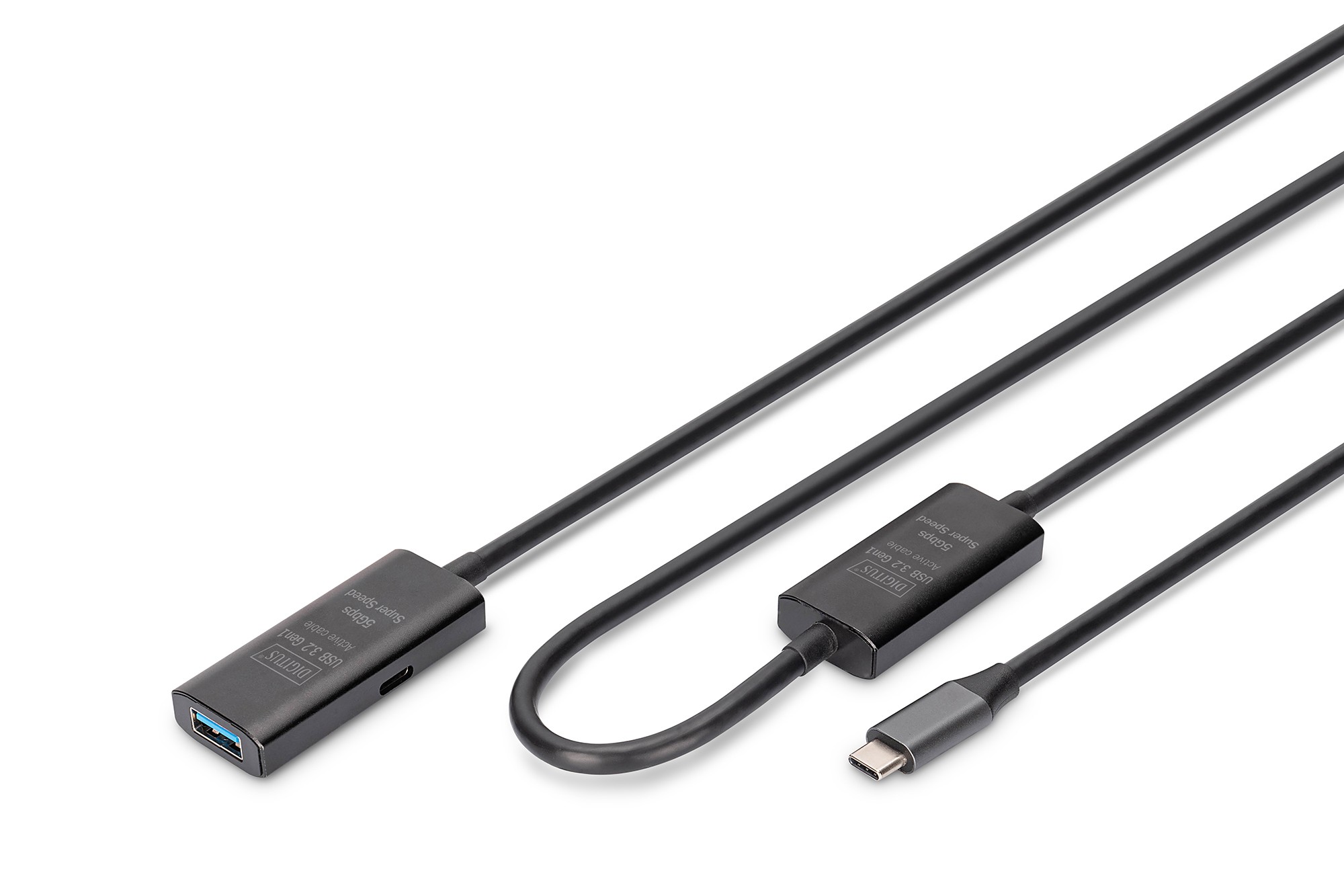 Digitus USB-Kabel USB 3.2 Gen1, USB 3.2 Gen1, USB 3.0 USB-C , USB-C