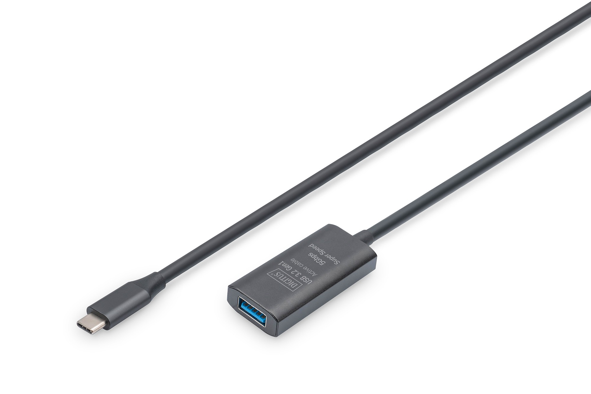 Digitus USB-Kabel USB 3.2 Gen1, USB 3.2 Gen1, USB 3.0 USB-C , USB-C