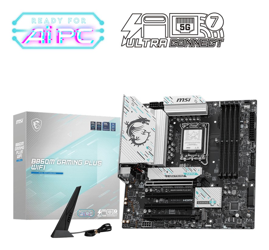 LGA1851 MSI B860M GAMING PLUS WIFI