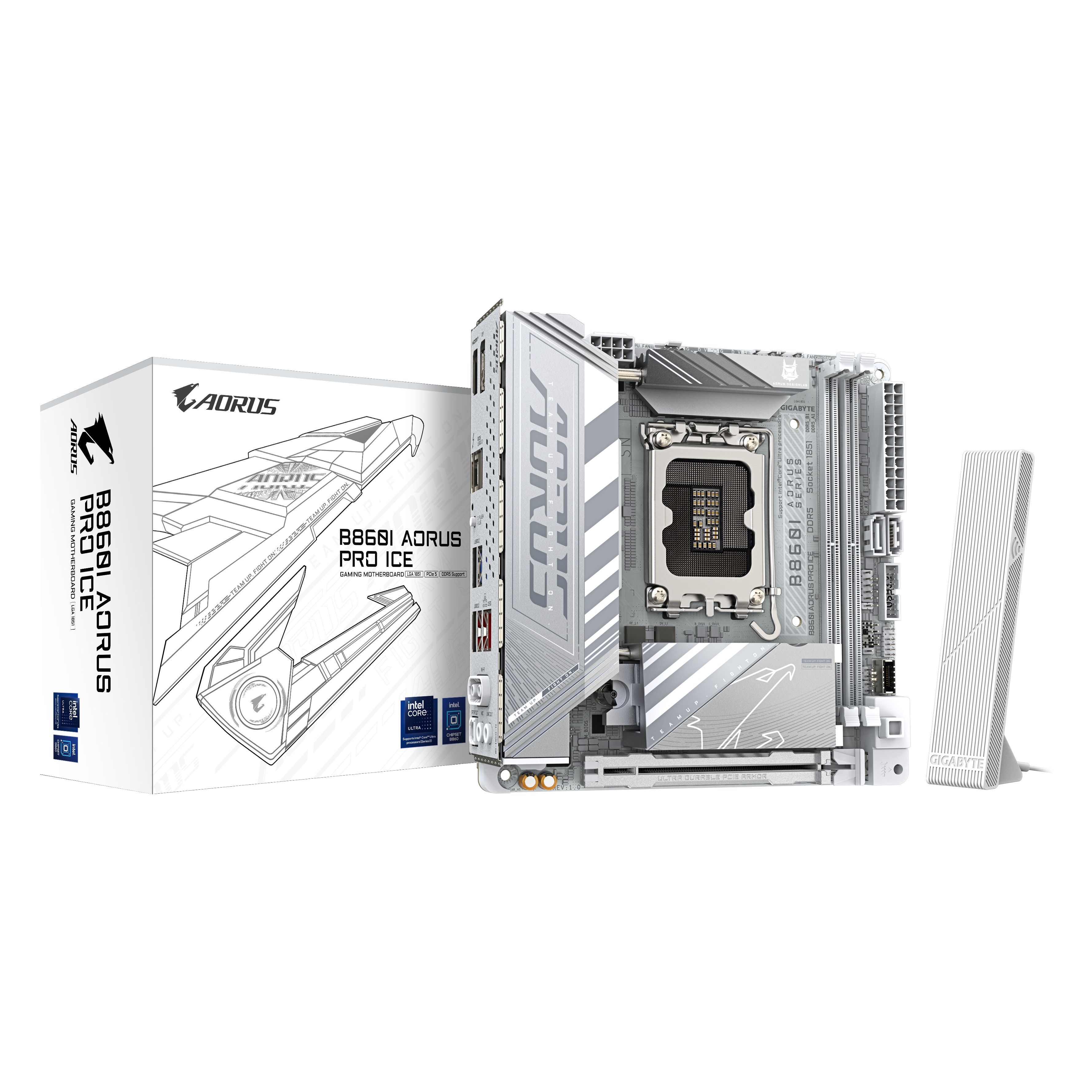 GIGABYTE B860I AORUS PRO ICE Motherboard - Intel Core Ultra Series