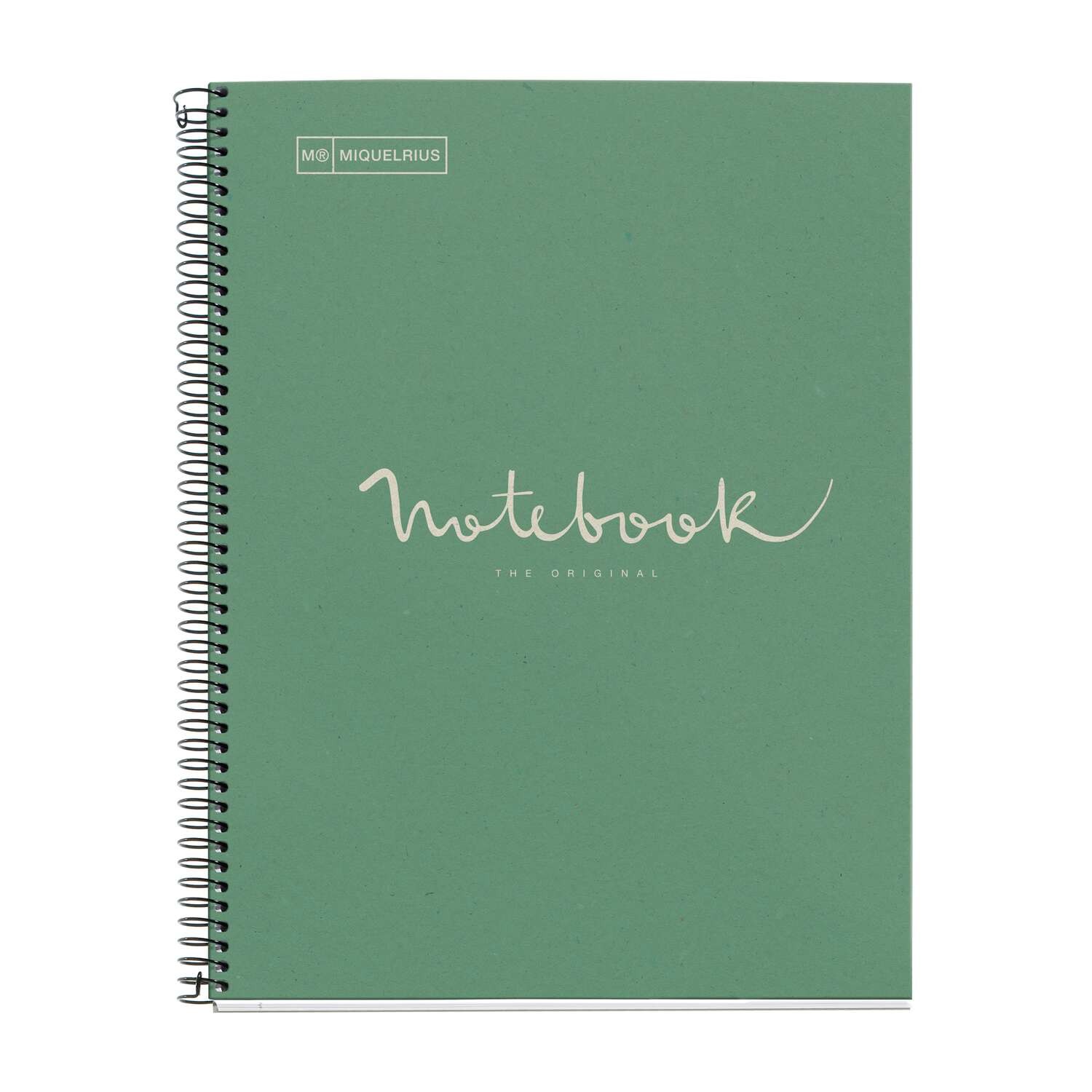 MAUL A613351 writing notebook A4 80 sheets Green - MAUL A613351,