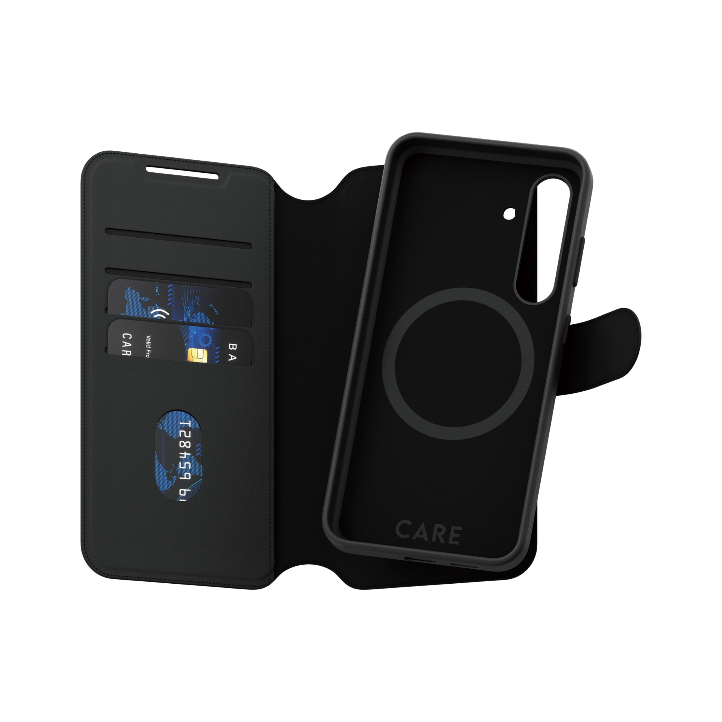 PanzerGlass CARE by Tango 2-in-1 Wallet Case w. Qi Compatible