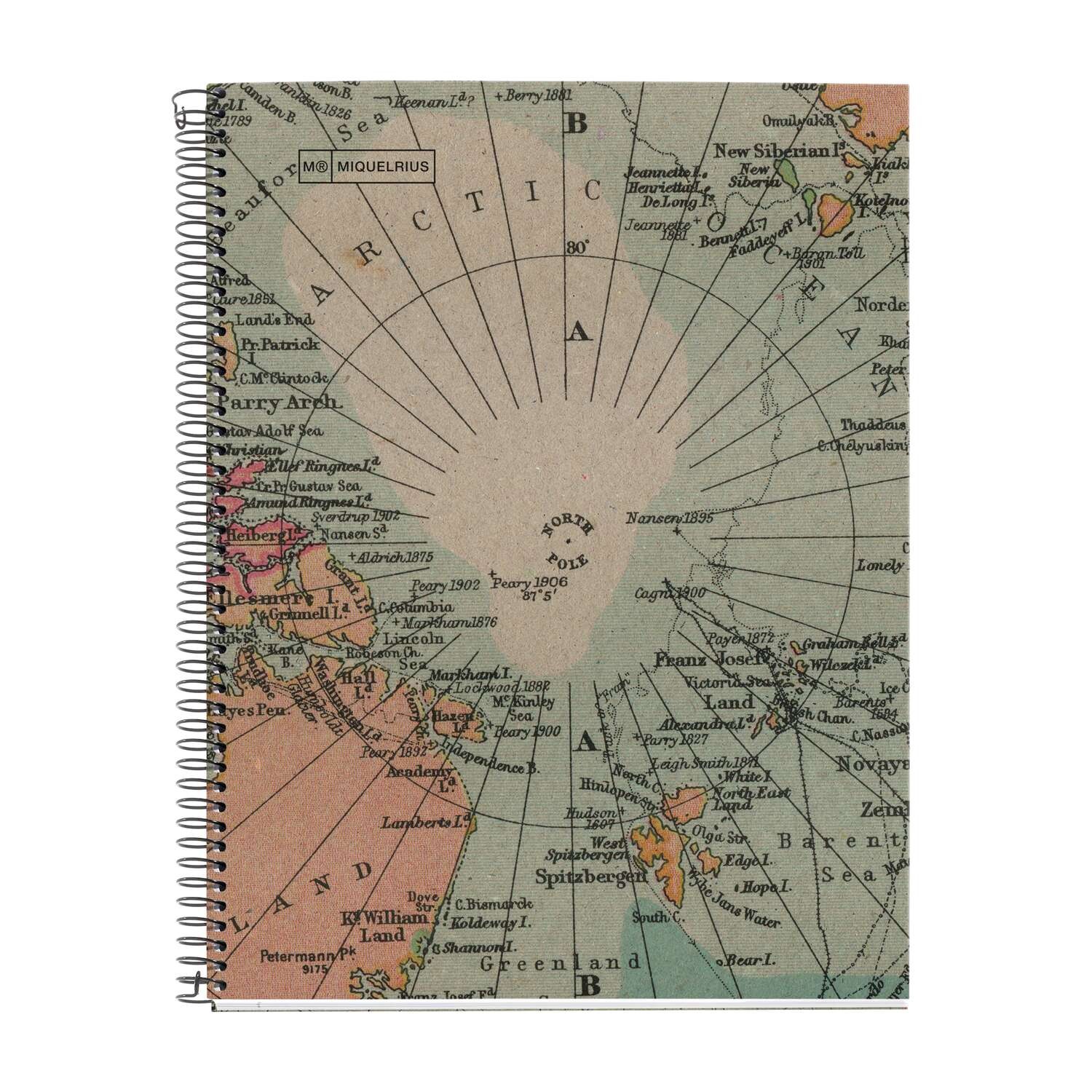 MAUL A610899 writing notebook A4 80 sheets Multicolour - MAUL A610899,