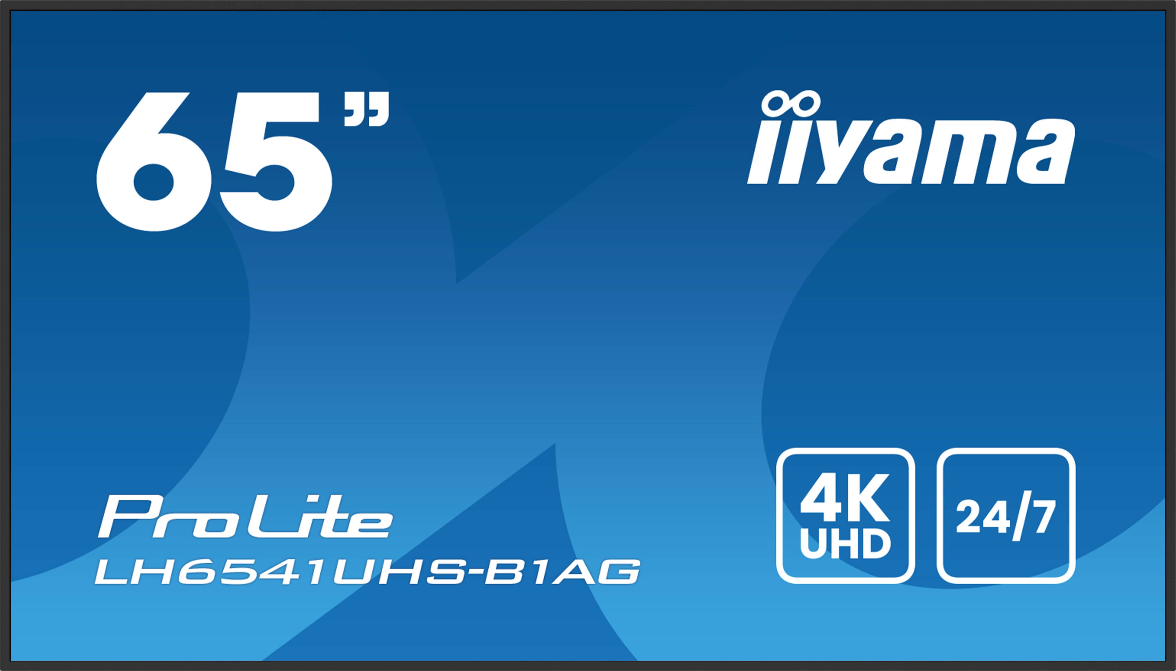 iiyama LH6541UHS-B1AG Signage Display 163.8 cm (64.5") LCD 500 cd/m²