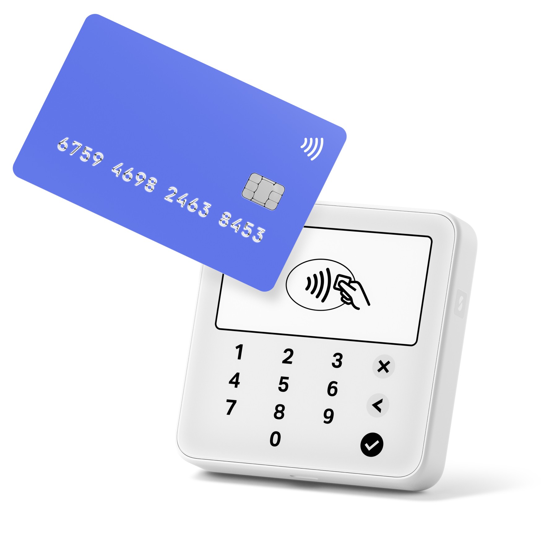 SumUp Solo Lite smart card reader Battery White - SumUp Solo Lite,