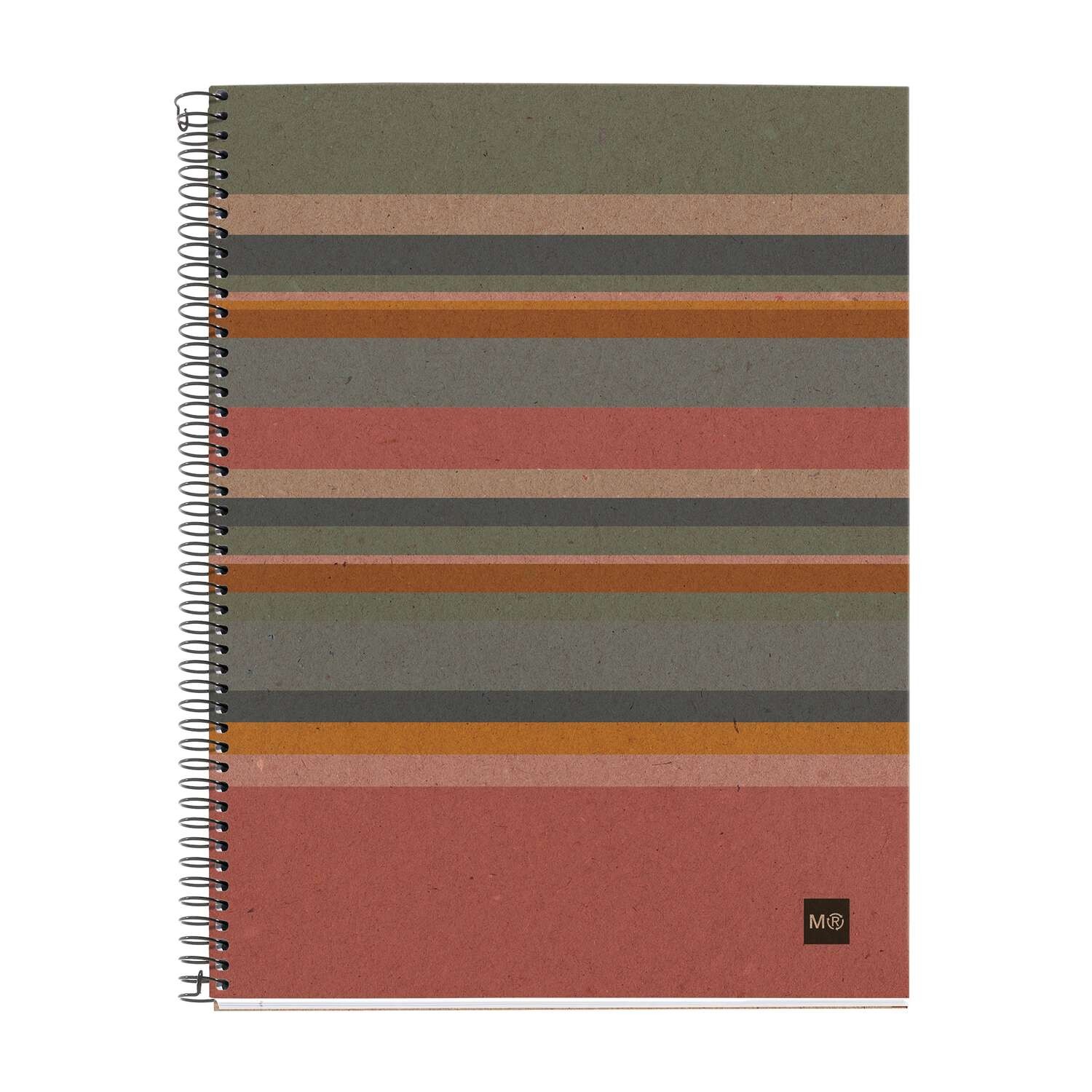 MAUL A616699 bloc-notes A4 120 feuilles Bleu, Marron, Vert, Orange,