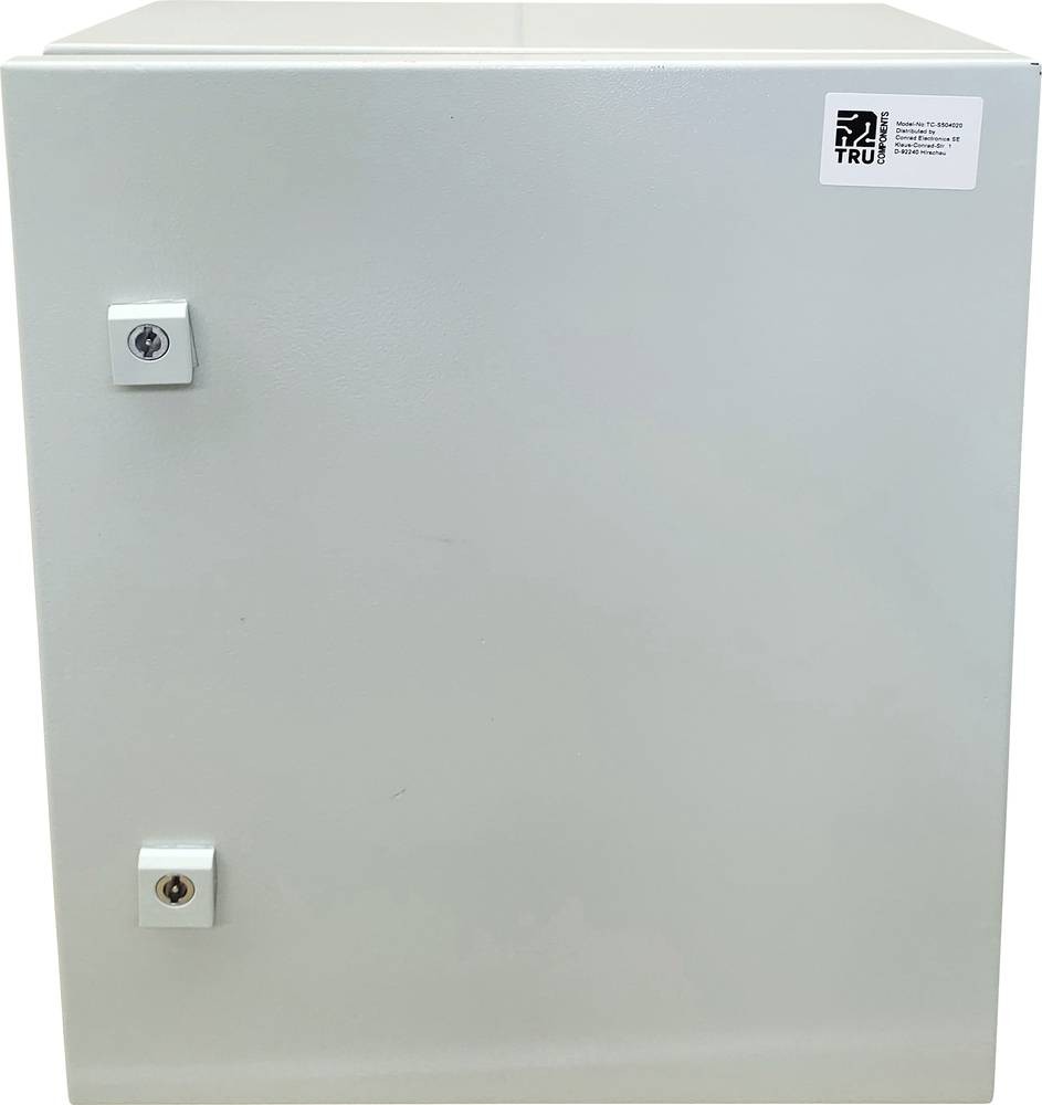 TRU COMPONENTS TC-S504020 Schaltschrank 400 x 500 x 200 Stahlblech