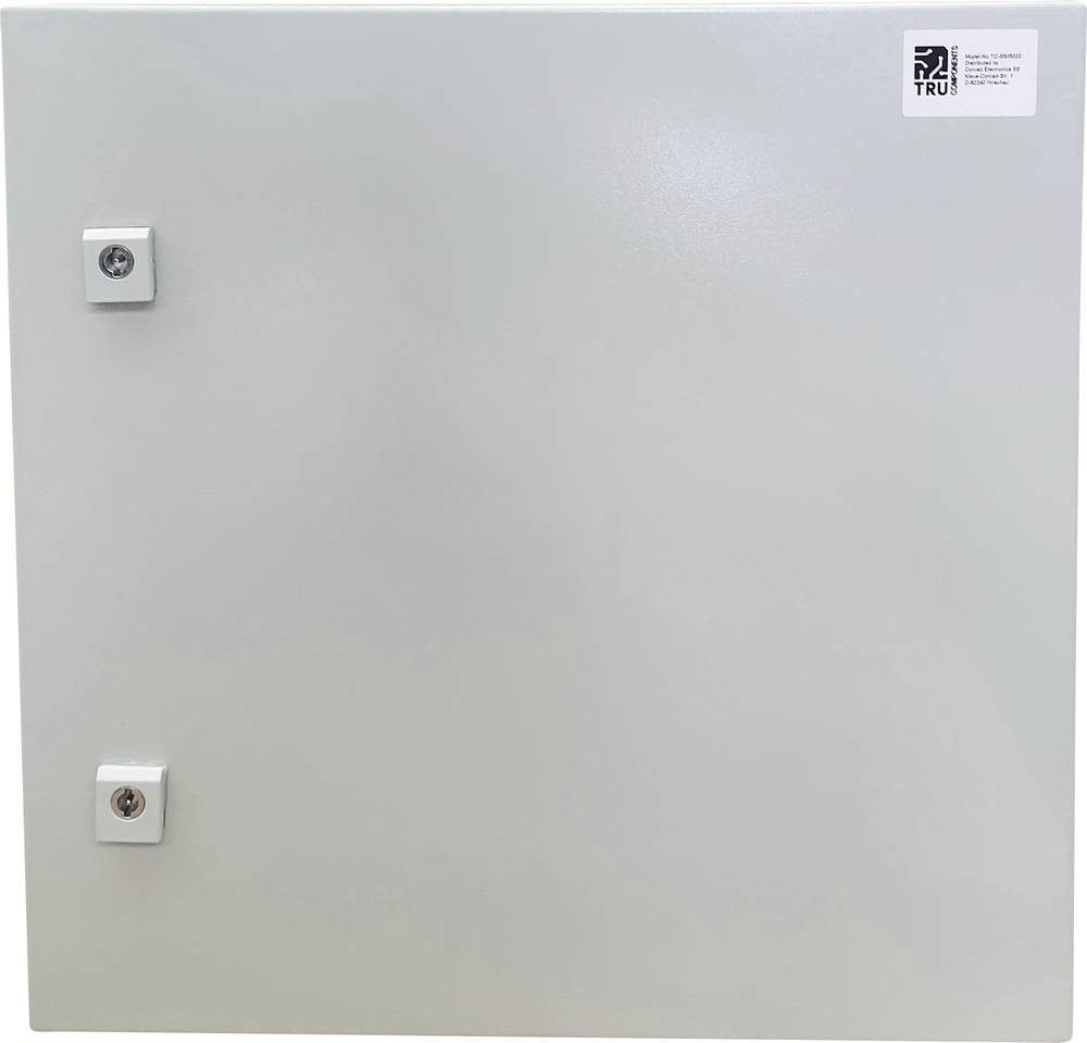 TRU COMPONENTS TC-S505020 Schaltschrank 500 x 500 x 200 Stahlblech