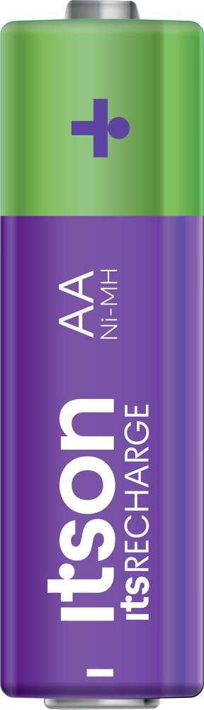 Itson itsRECHARGE Mignon (AA)-batterie rechargeable NiMH 1.2V 8St.