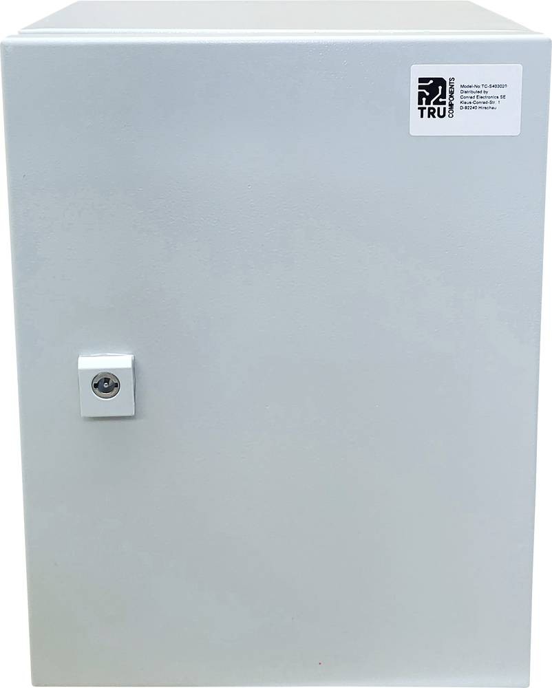 TRU COMPONENTS TC-S403020 Schaltschrank 300 x 400 x 200 Stahlblech