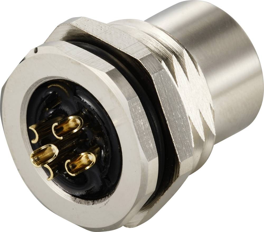 TRU COMPONENTS TC-12833208 Sensor/Aktor Einbaufemale M12 Buchse,